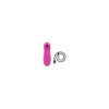 Stimulateur de clitoris par vibrations sur membrane rechargeable USB rose 10 Vitesses De Voyage